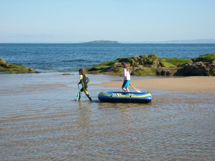 Fun at Roome Bay Beach